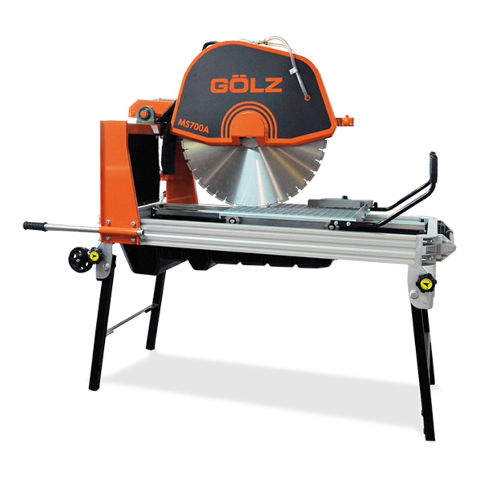 Scie sur table coupe brique et béton 700 mm 4 kW 400 V MS700A GOLZ - 02897002040