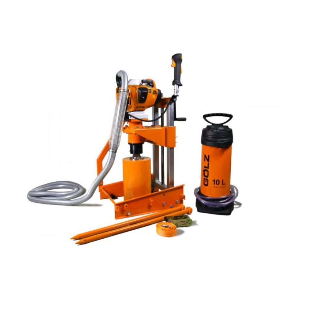 Carotteuse de canalisation KB350 moteur essence STIHL 2.8 KW Ø 354 mm 02953532000 