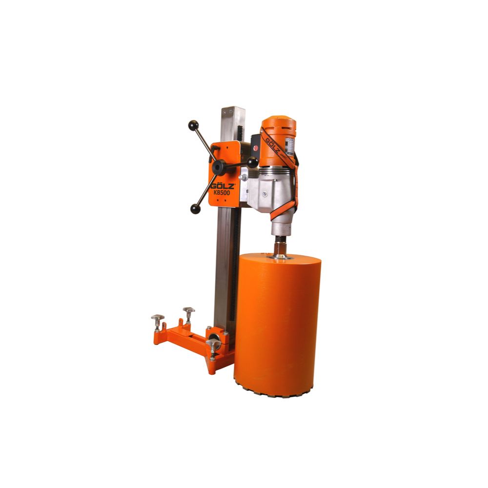 Carotteuse professionnelle 3.3KW plage D45 A 400mm 1