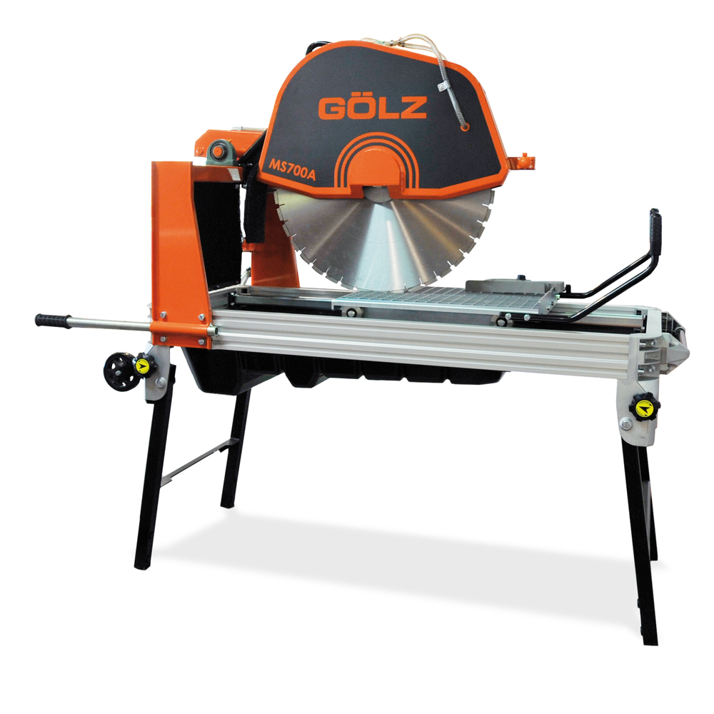 Scies sur table à brique MS700A 2,2kW profondeur coupe 280mm GOLZ - 2897002020