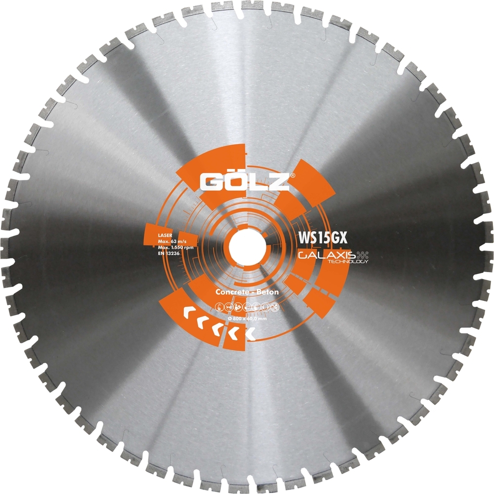 Disque diamant WS15GX D1200 4,4 A60 GOLZ - 03965421201