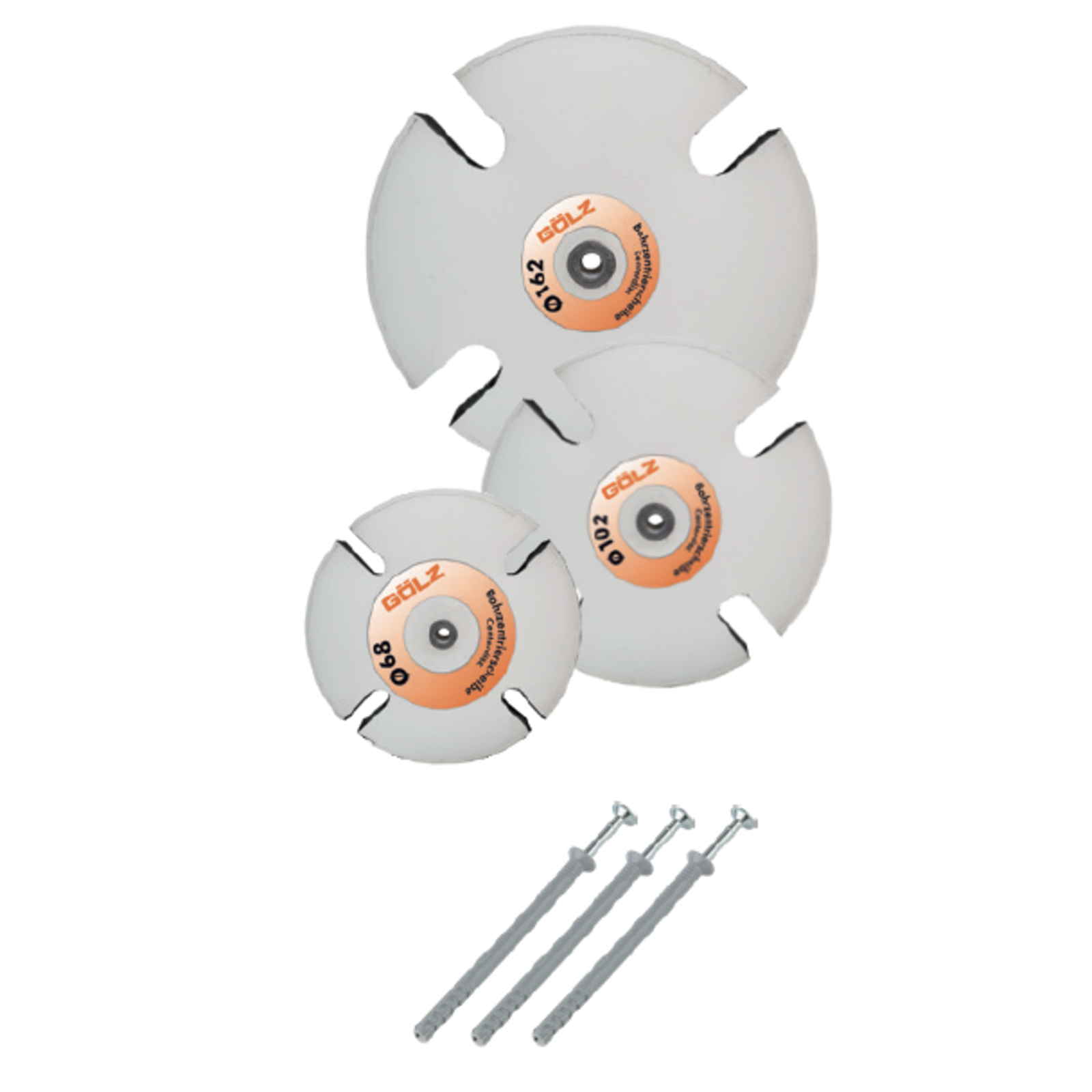 Disque de centrage 122 mm GOLZ - CCG122