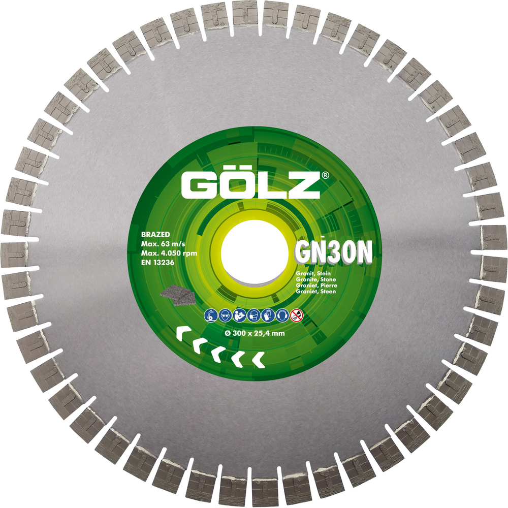 Disque diamant GN-30N D400mm GOLZ - GN30N400