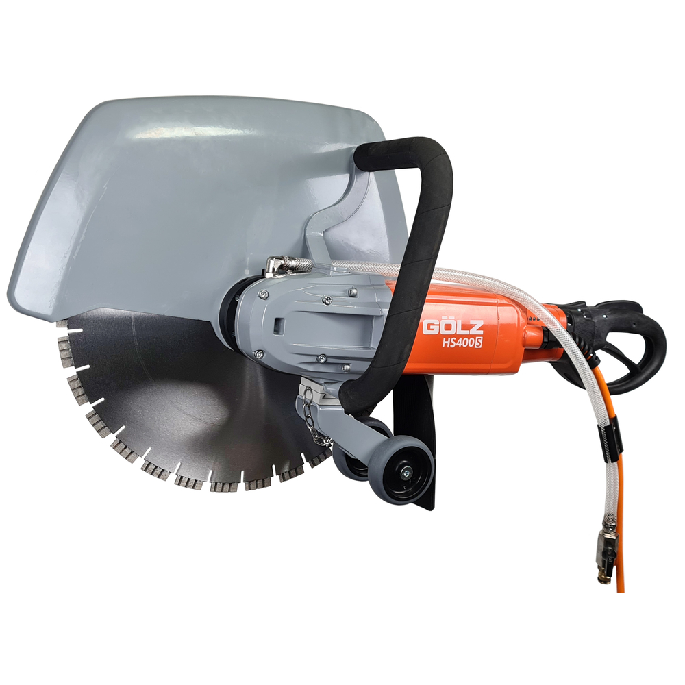 DECOUPEUSE ELECTRIQUE 3.3KW COUPE 160MM DISQUE 400MM 230V 11.2KG GOLZ - HS400S