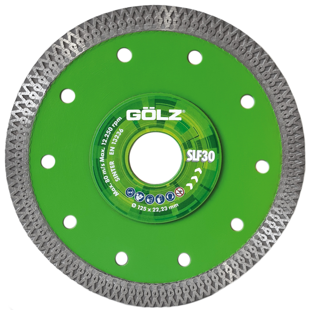 Disque diamant SLF30 D125 22,2 GOLZ - SLF30125