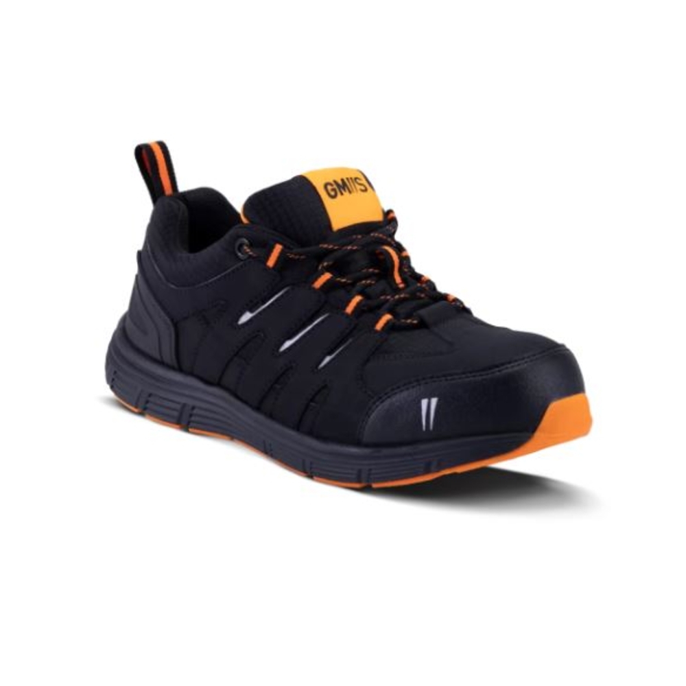 BASKET DE SECURITE NOIR ORANGE HIKER GASTON MILLE S3L FO SR - HBNO3