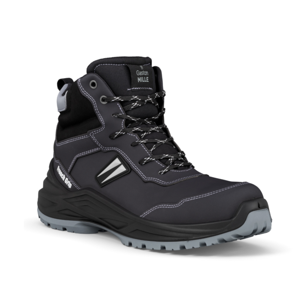 Chaussures hautes de sécurité SPRINT PLUS S3S FO SR noires - GASTON MILLE - SHNO3