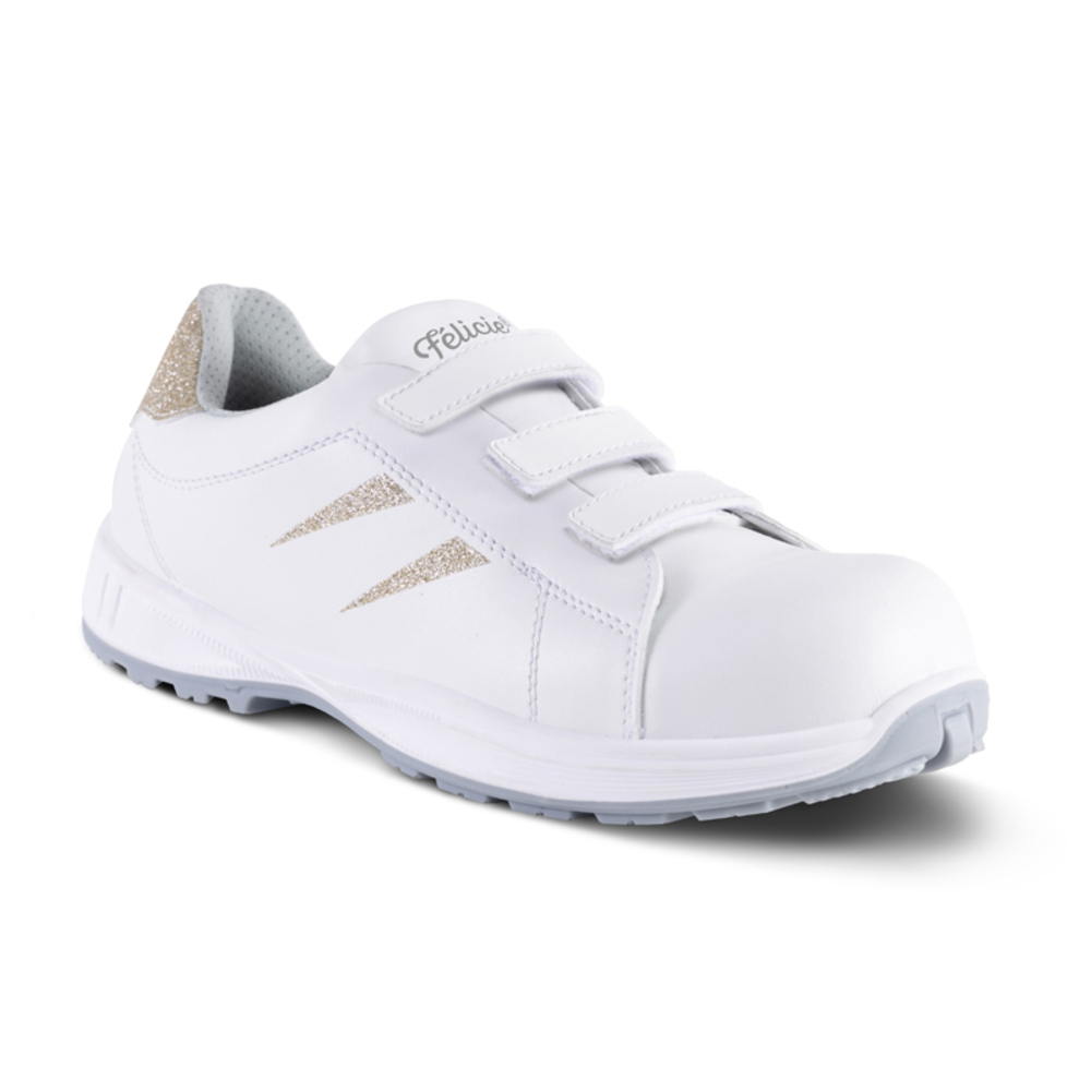 Chaussures basses de sécurité STANMILLE LADY SCRATCH S3 SRA ESD blanches - GASTON MILLE - SMFV3