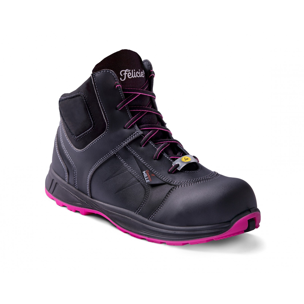 Chaussures de sécurité haute femme HOT VENUS GASTON MILLE s3 an sra esd - G016VEHN3