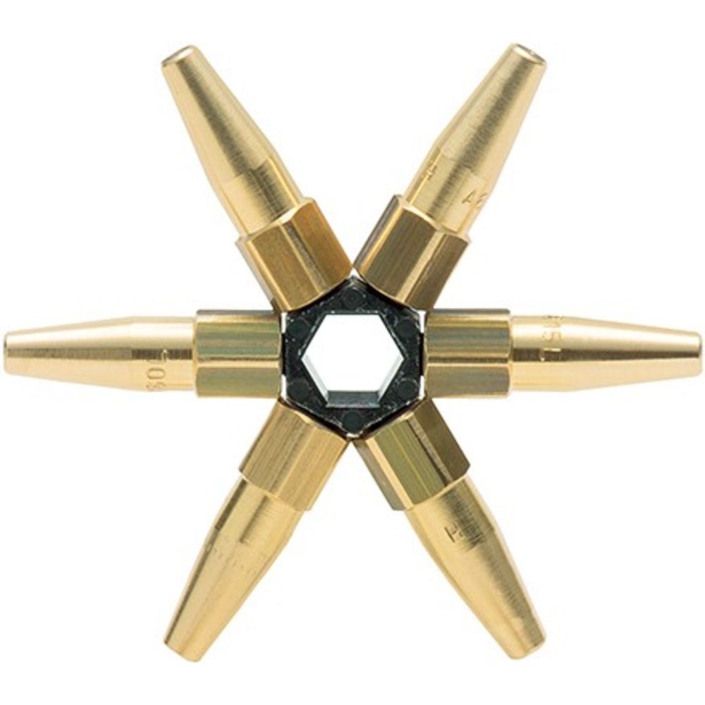 ÉTOILE 6 BECS POUR LANCES MALLÉABLES - EXPRESS - 2910