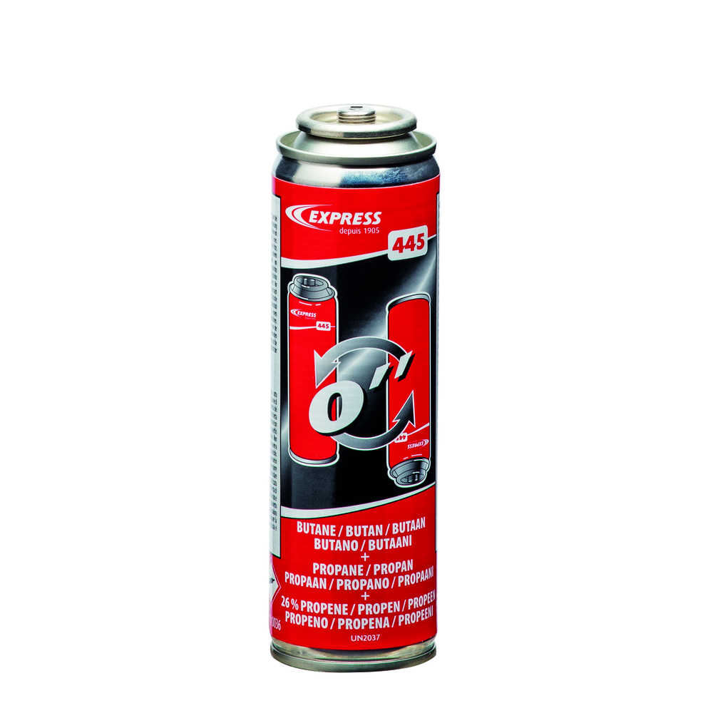 CARTOUCHE DE GAZ BUTANE/PROPANE/PROPÈNE - EXPRESS - 445