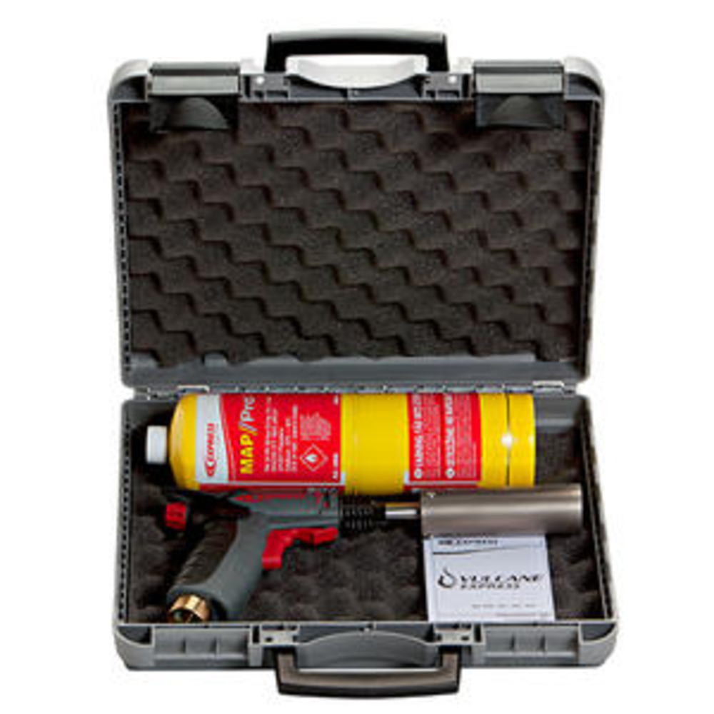 VULCANE SOLO AIR CHAUD EN VALISETTE AVEC 1 CHALUMEAU + 1 LANCE + 1 CARTOUCHE - EXPRESS - 490