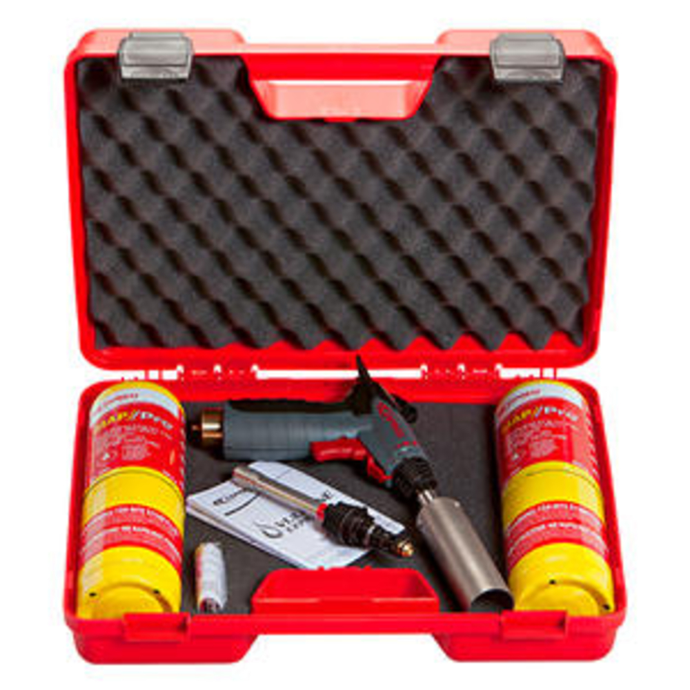 VULCANE MULTI AIR CHAUD EN VALISETTE AVEC 1 CHALUMEAU + 2 LANCES + 2 CARTOUCHES - EXPRESS - 491