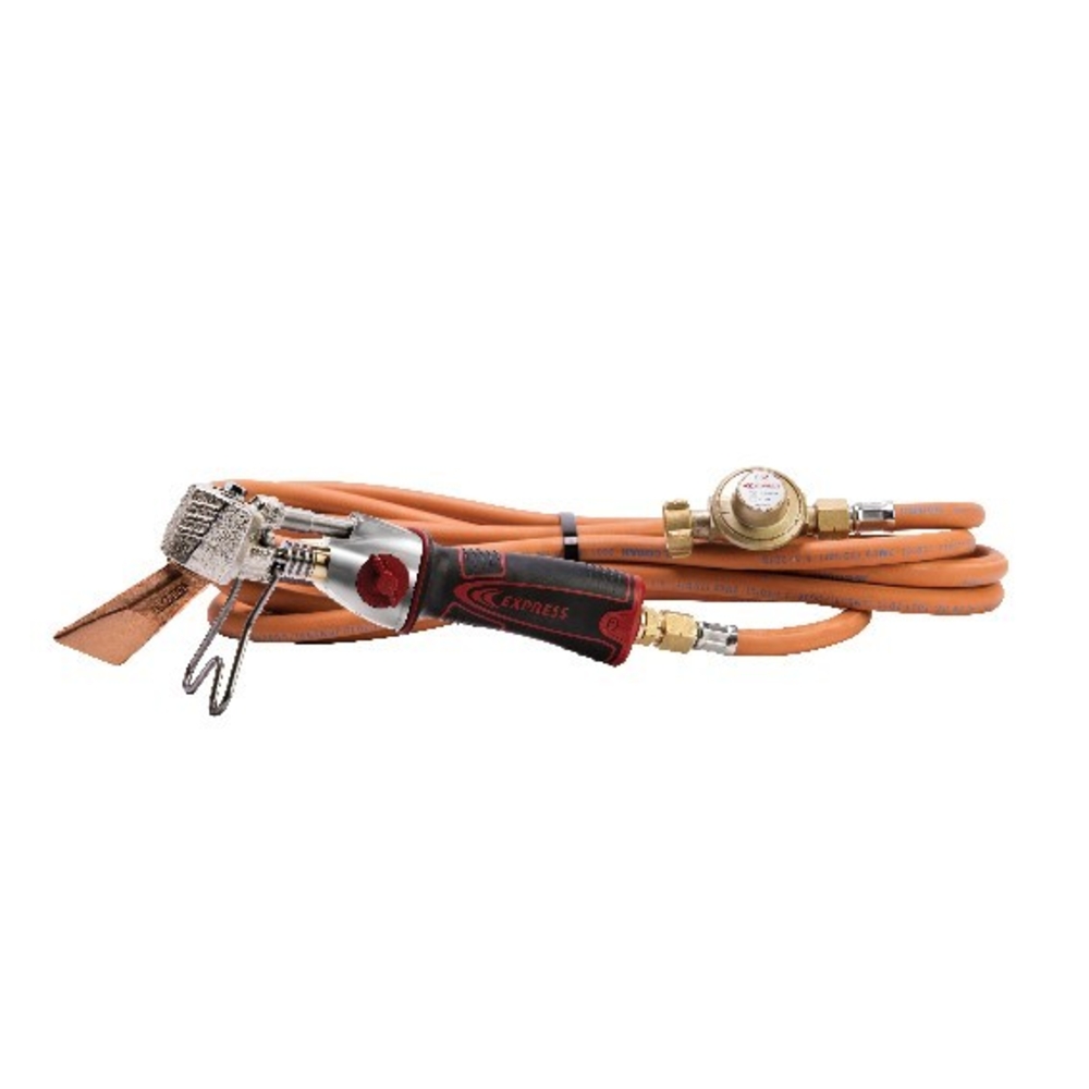 Pack fer de couvreur Piezo fer 367/8 4,75m tuyau détendeur 2 bar-entrée 3/8G GUILBERT EXPRESS - 6367/8