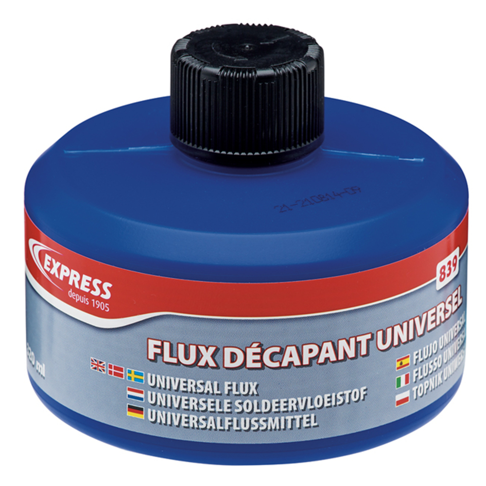Flux décapant Universel pour les couvreurs. Flacon 320ml GUILBERT EXPRESS - 839