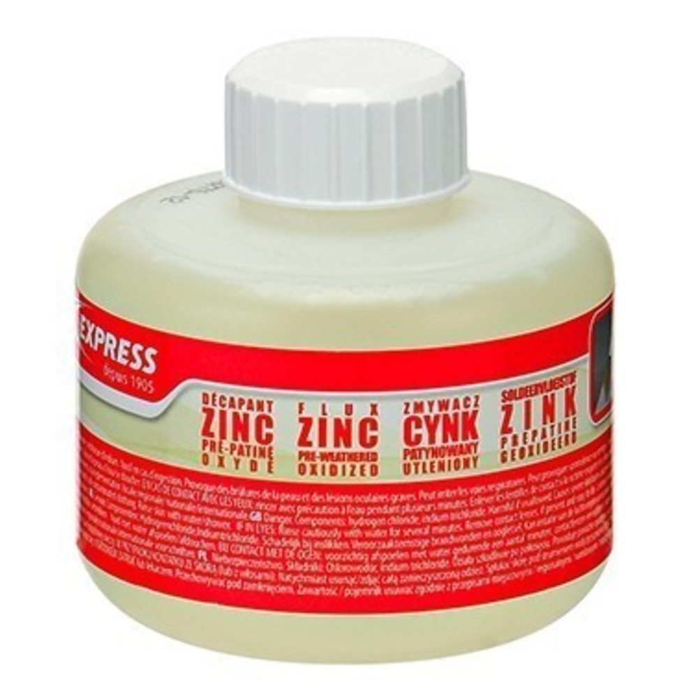 Flux décapant pour zinc pré-patiné Flacon 250ml GUILBERT EXPRESS - 850