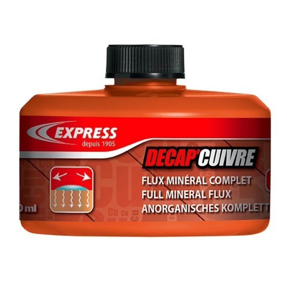 Flux décapant Decap’ Cuivre pour les couvreurs. Flacon 320ml GUILBERT EXPRESS - 851