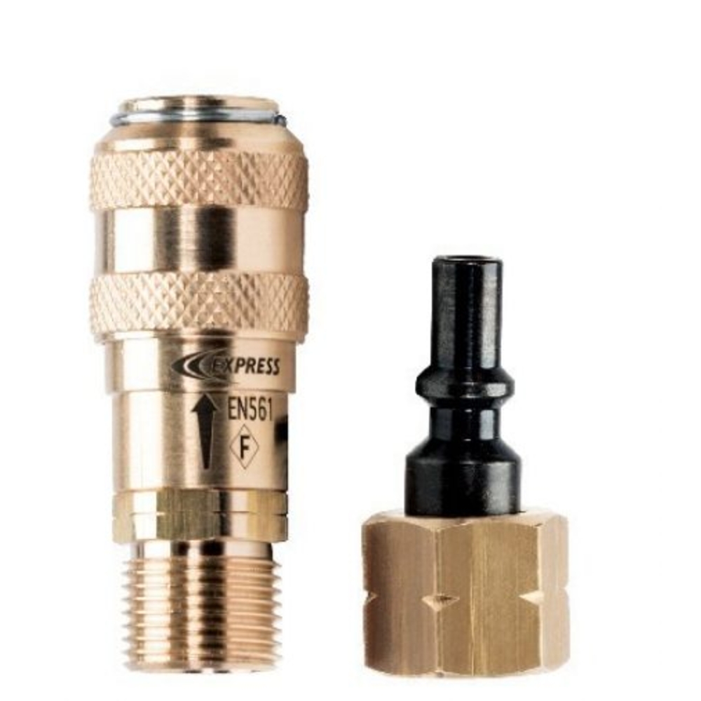 ENSEMBLE EXPRESS RACCORD RAPIDE + TÉTINE 911 POUR MANCHES SÉRIE 600 - EXPRESS - 911