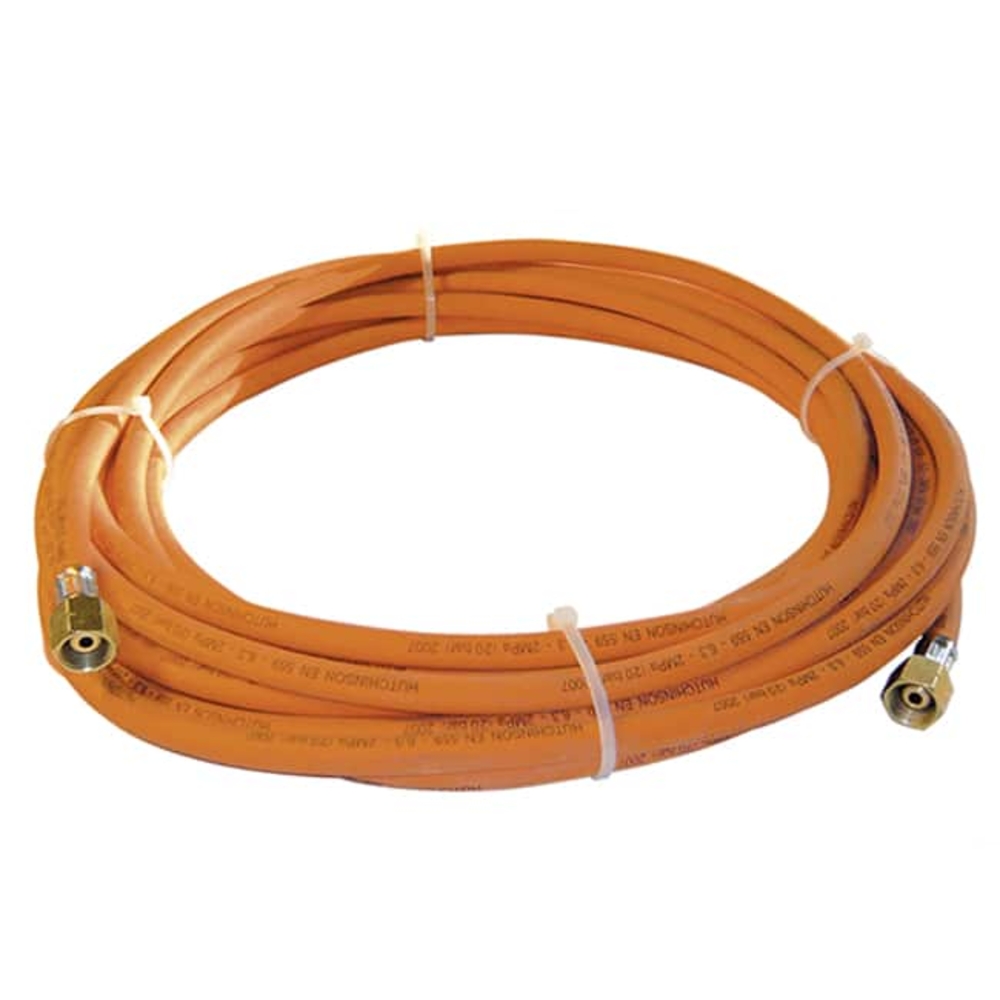 Tuyau caoutchouc 10m D6,3 mm monté avec raccords sertis 3/8G femelle GUILBERT EXPRESS - 963/10