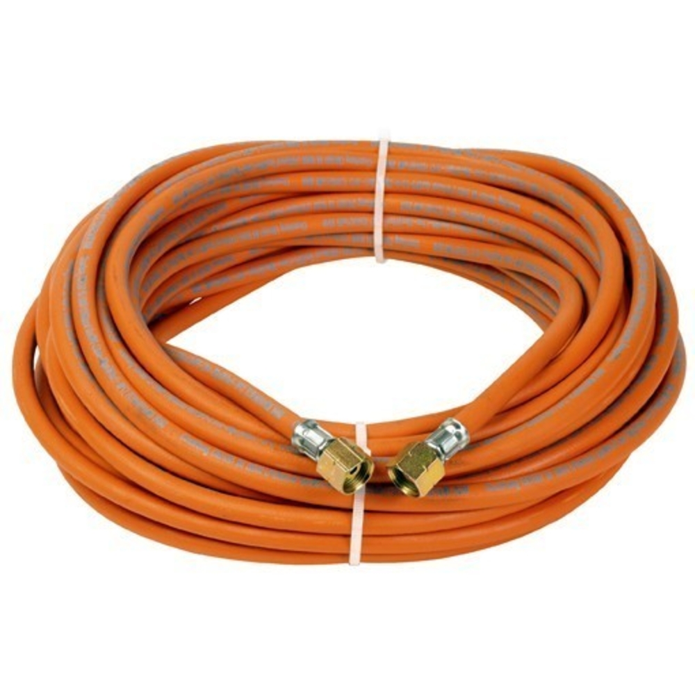 Tuyau caoutchouc 20 m D6,3 mm monté avec raccords sertis 3/8G femelle GUILBERT EXPRESS - 963/20S