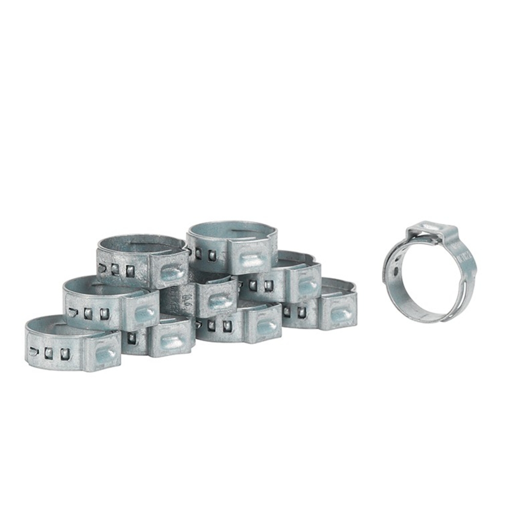 LOT DE 10 COLLIERS DE SERRAGE POUR TUYAUTERIE DIAM. 6.3MM - EXPRESS - 963C