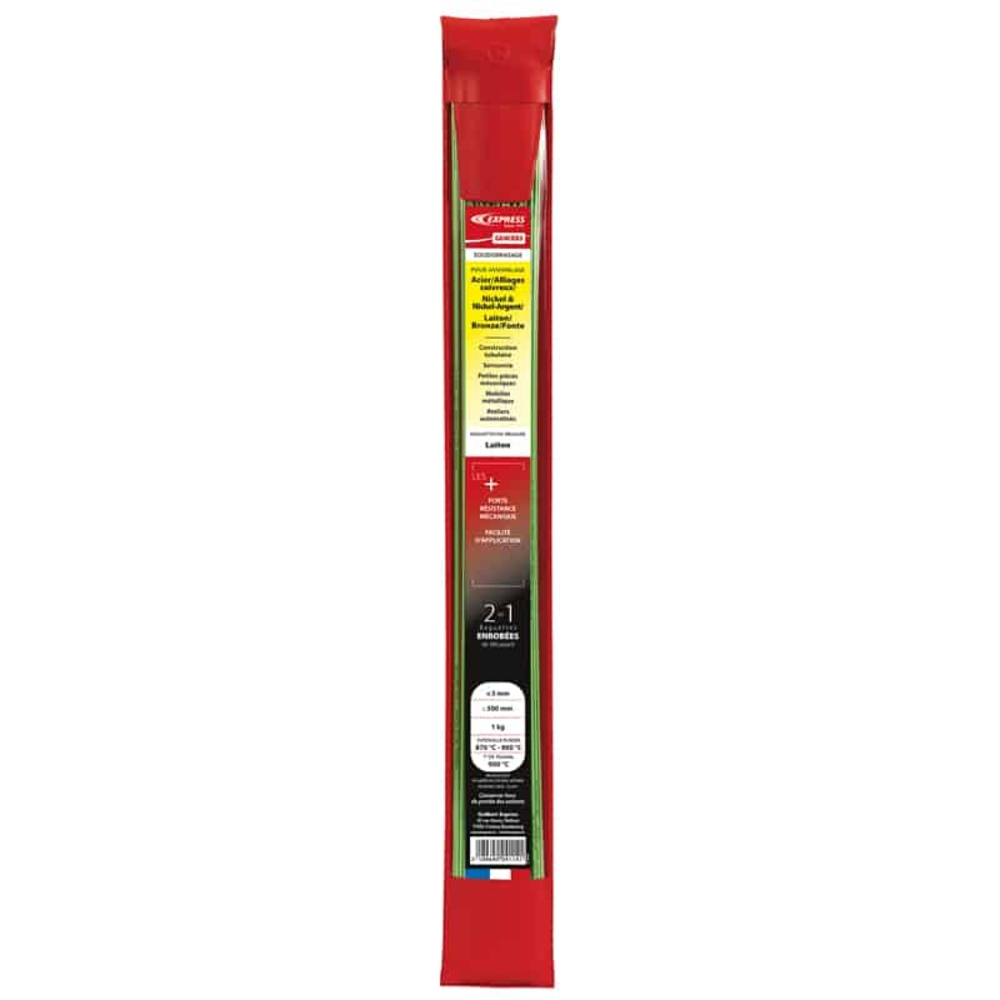 Baguettes de brasure laiton avec enrobant - EXPRESS - GE4CEB3