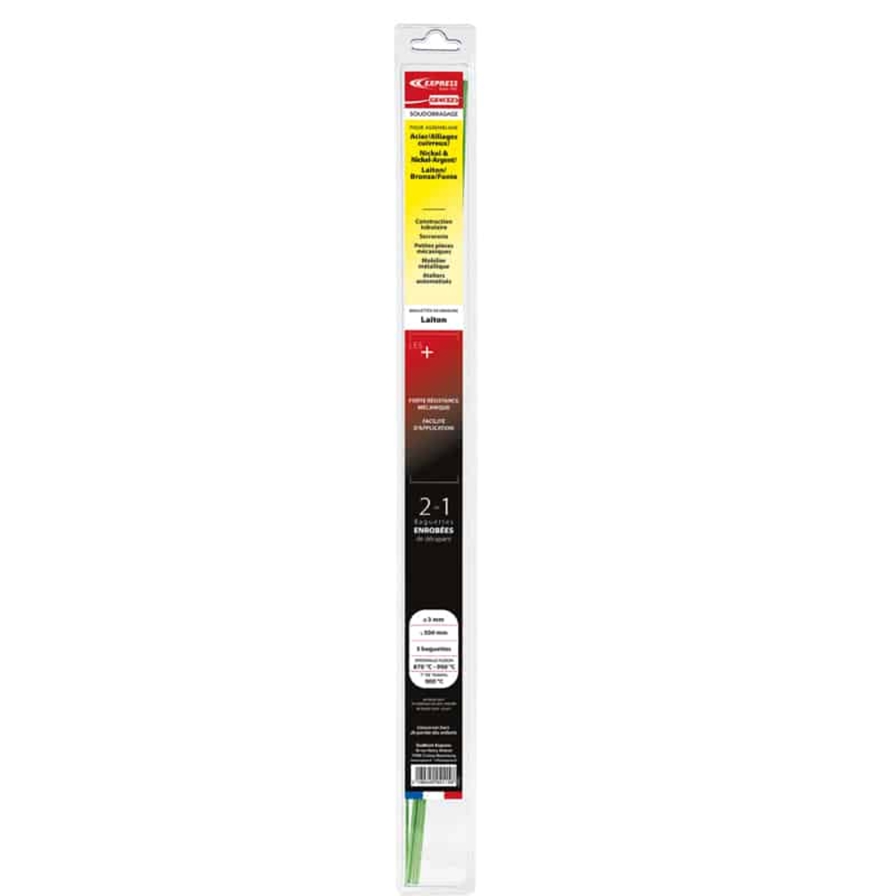 5 Baguettes de brasure avec enrobant - EXPRESS - GE4CEZ3