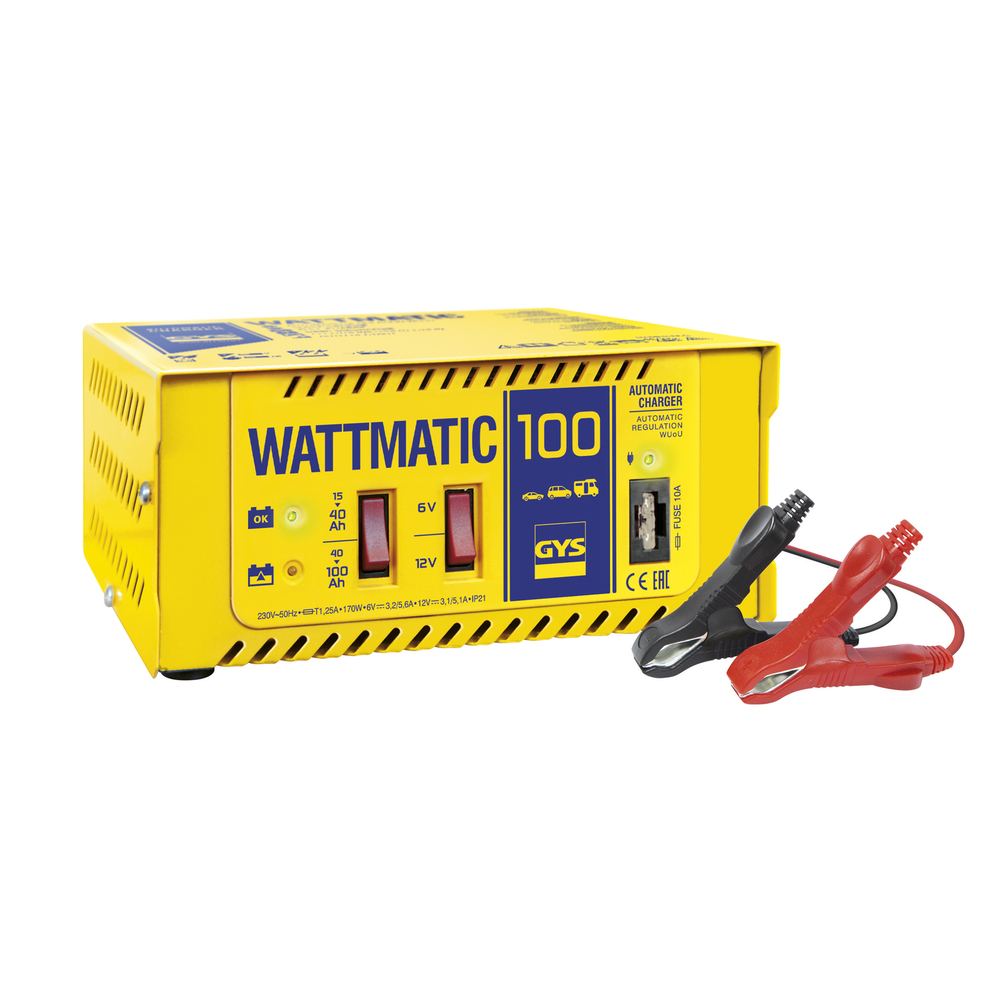 CHARGEUR WATTMATIC 100 - 6/12 V - GYS - 024823