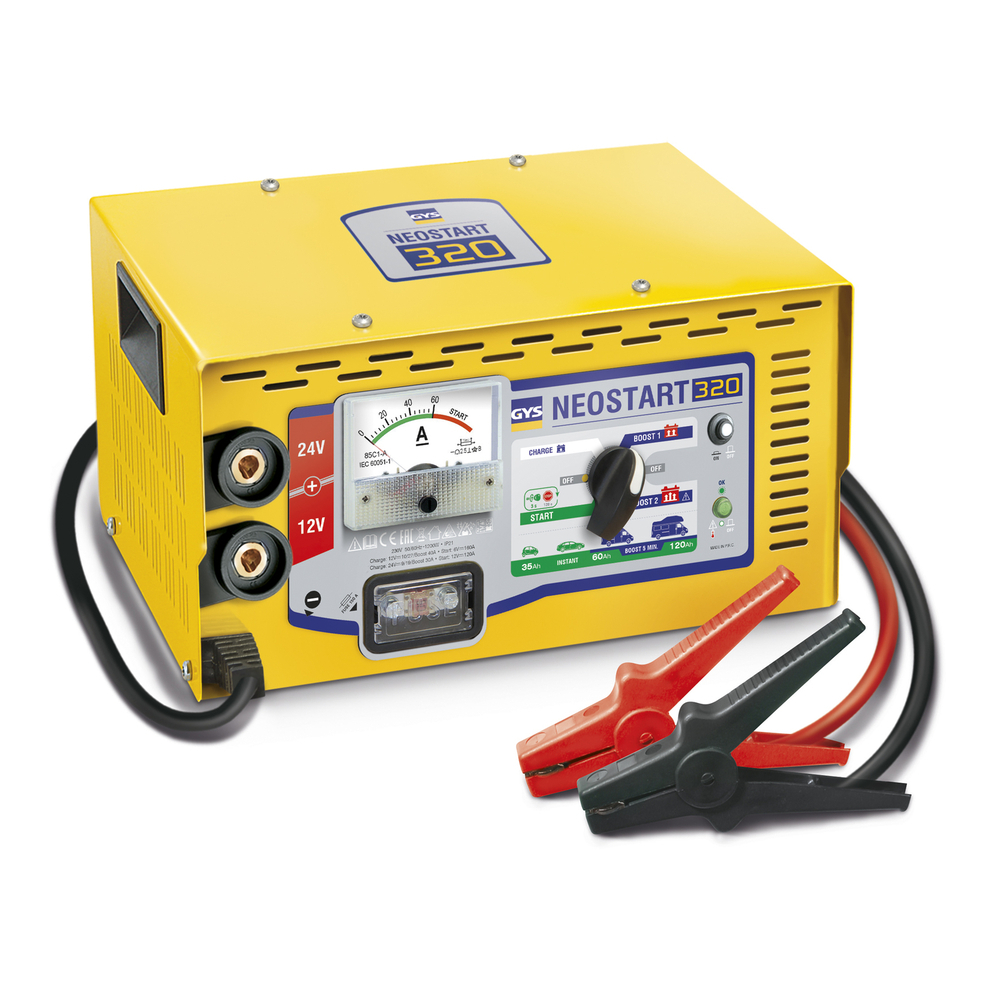 CHARGEUR DÉMARREUR NEOSTART 320 - 12/24 V - GYS - 025301