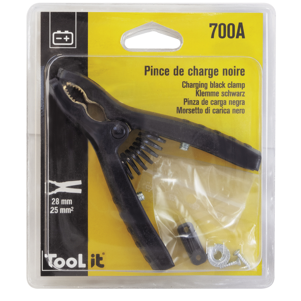 PINCE ISOLÉE 700A NOIRE - BLISTER - GYS - 025776