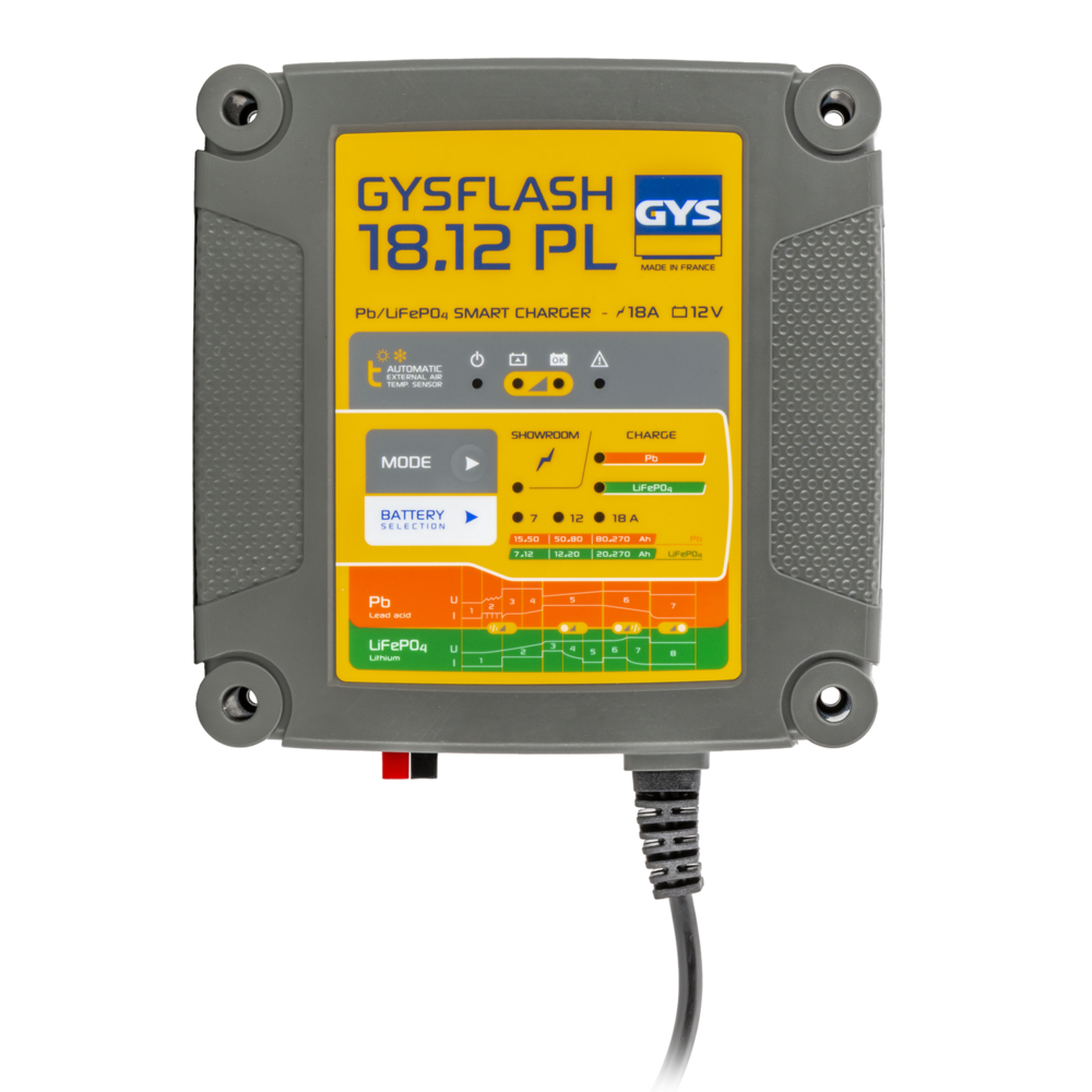 CHARGEUR DE BATTERIE GYSFLASH 18.12 PL - GYS - 026926