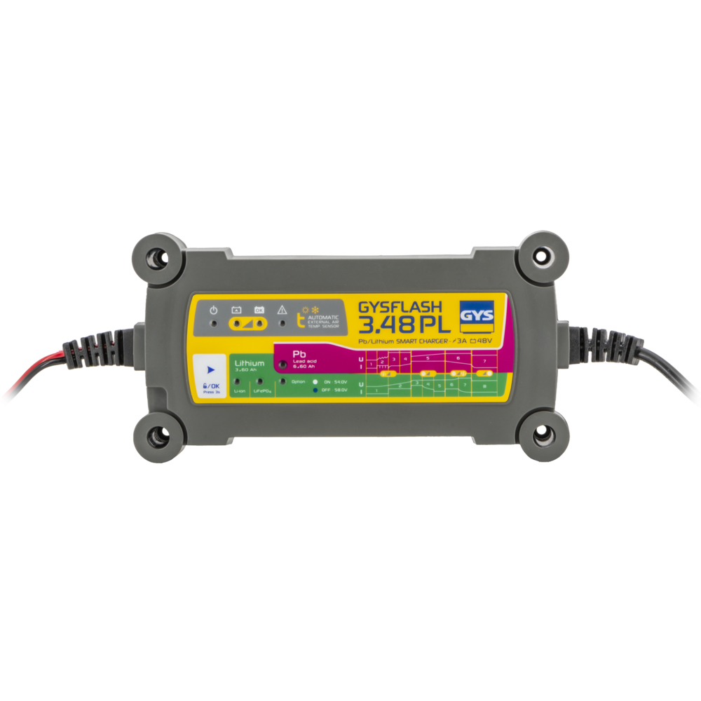 CHARGEUR DE BATTERIE GYSFLASH 3.48 PL - GYS - 027893