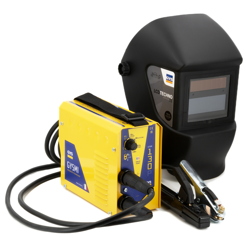 POSTE SOUDURE GYSMI 130 P + MASQUE LCD 11 TRUE COLOR - GYS - 031449