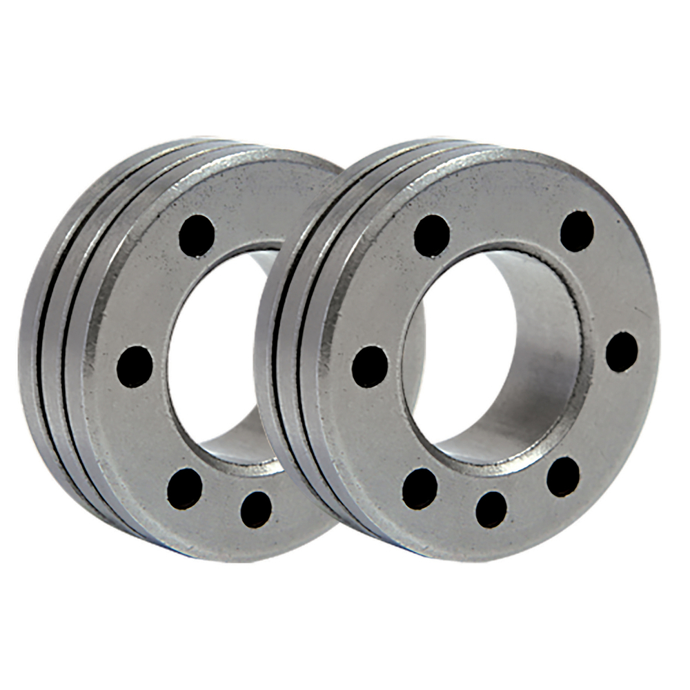 LOT DE 2 GALETS TYPE C - FIL FOURRE ACIER Ø 1.6/2.0 - GYS - 037113