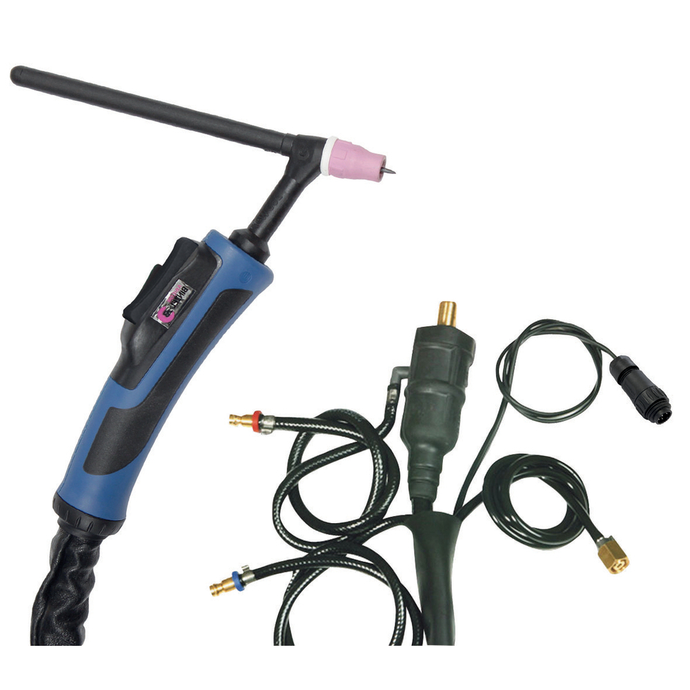 TORCHE TIG ABITIG 450W DB - LIQUIDE - 8m - CONNECT. 35/50 + AMPH. 7pts - GYS - 037366