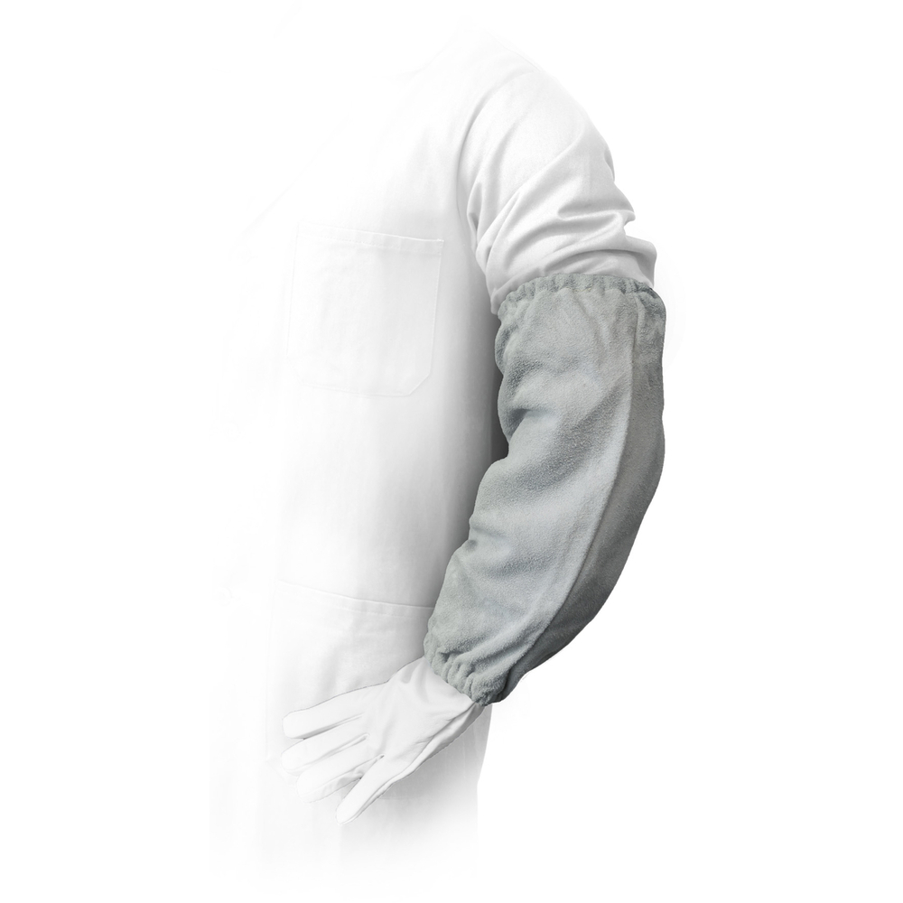 MANCHETTES DE SOUDURE EN CROUTE DE CUIR - PAIRE - GYS - 037670