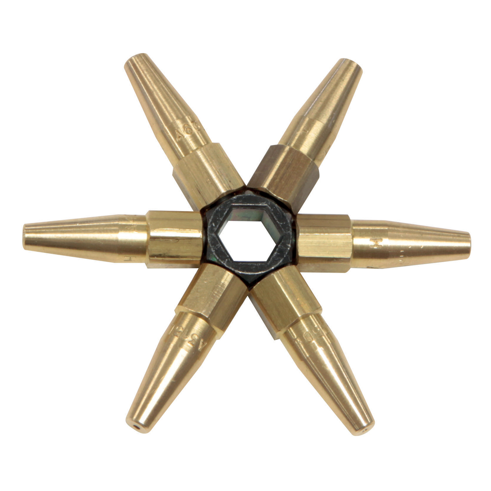 KIT ETOILE 7 BECS DE SOUDAGE - 40 à 400 l/h - GYS - 039025