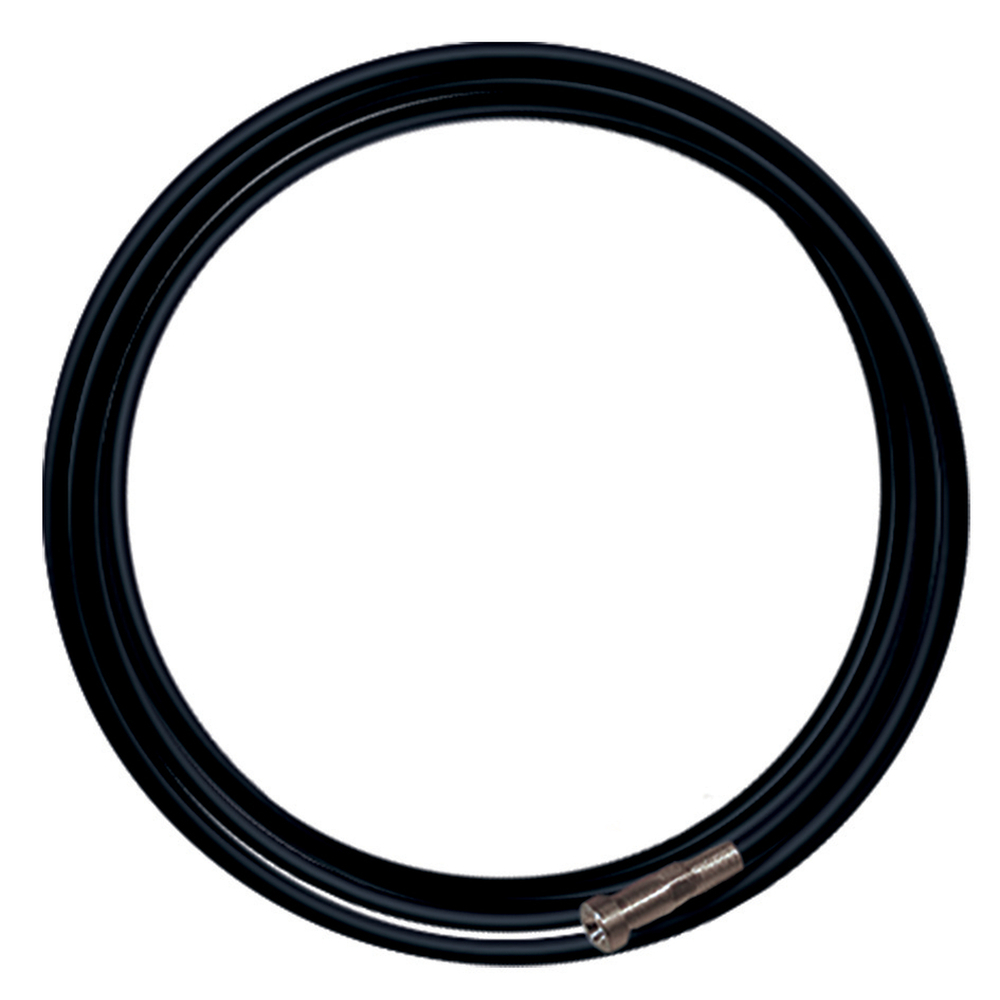 GAINE CARBONE TEFLON 4m NOIR - FIL INOX/ALU Ø 1,0/1,2 - GYS - 039827