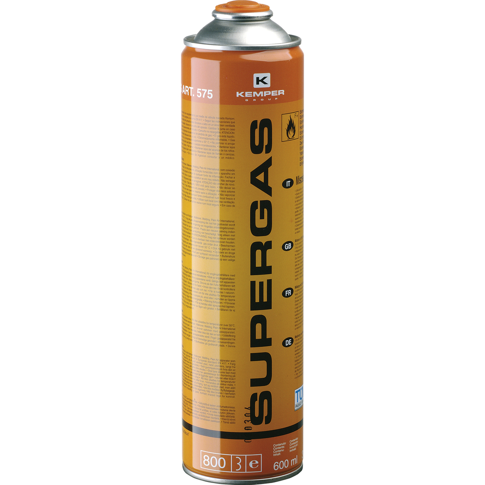CARTOUCHE GAZ BUTANE/PROPANE 600ml - 330g de gaz - GYS - 040427