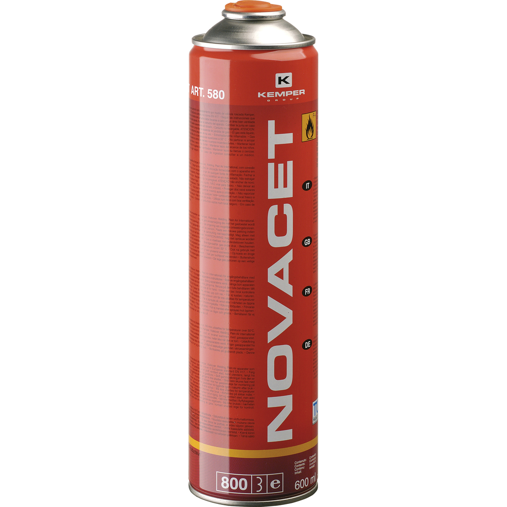 CARTOUCHE GAZ NOVACET 600ml - 330g de gaz - GYS - 040434