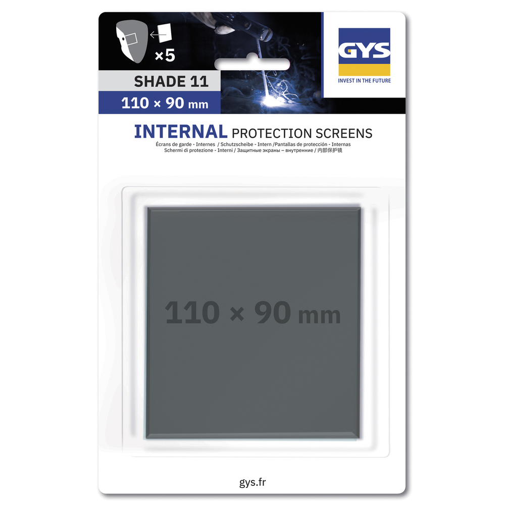 5 VERRES TEINTES N°11 110 x 90 - FLIP-FLAP - GYS - 040762