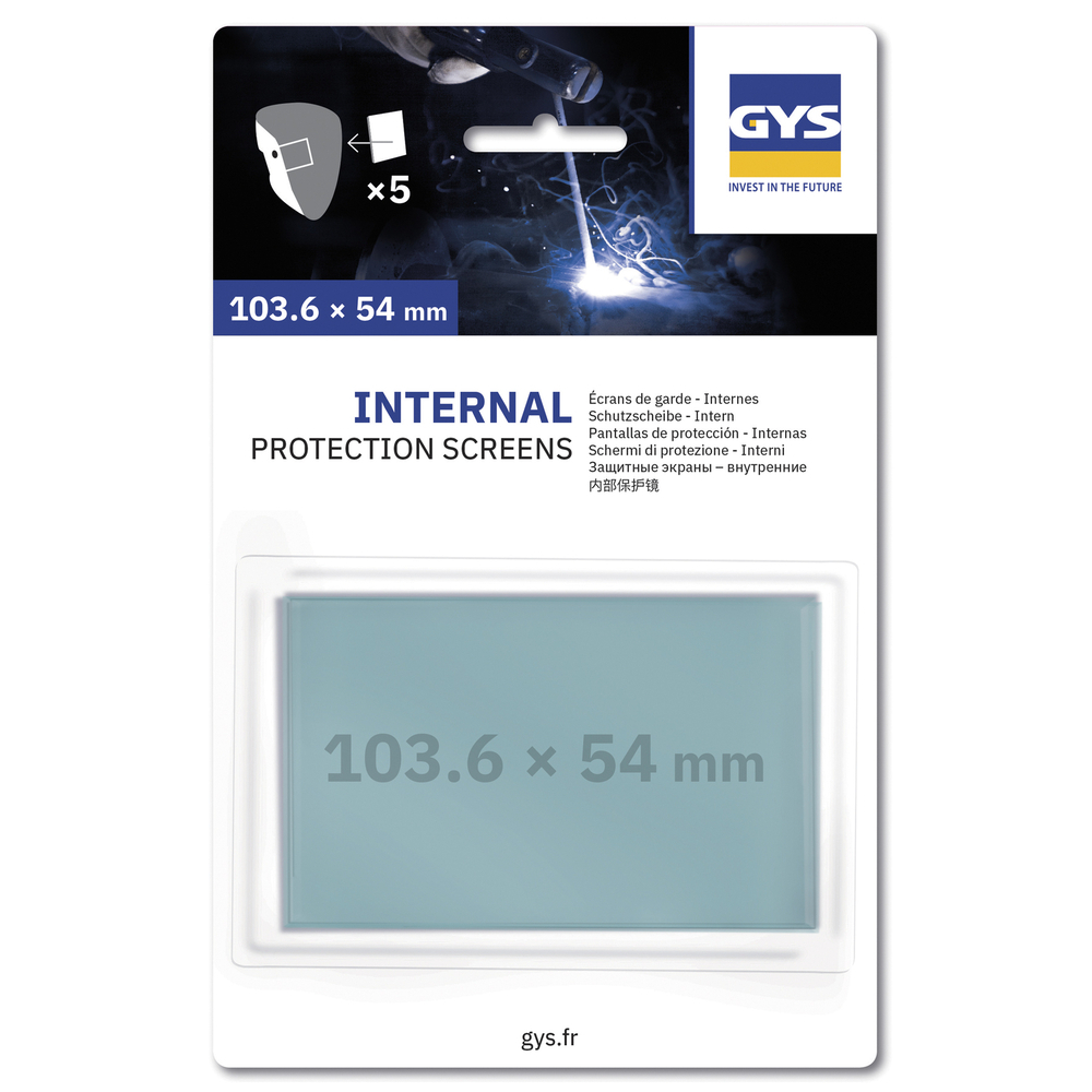 5 ÉCRANS INTERNES 103,6 x 54 x 1 - EXPERT 9-13 G / HERMES / SPACE / INVADE - GYS - 040809