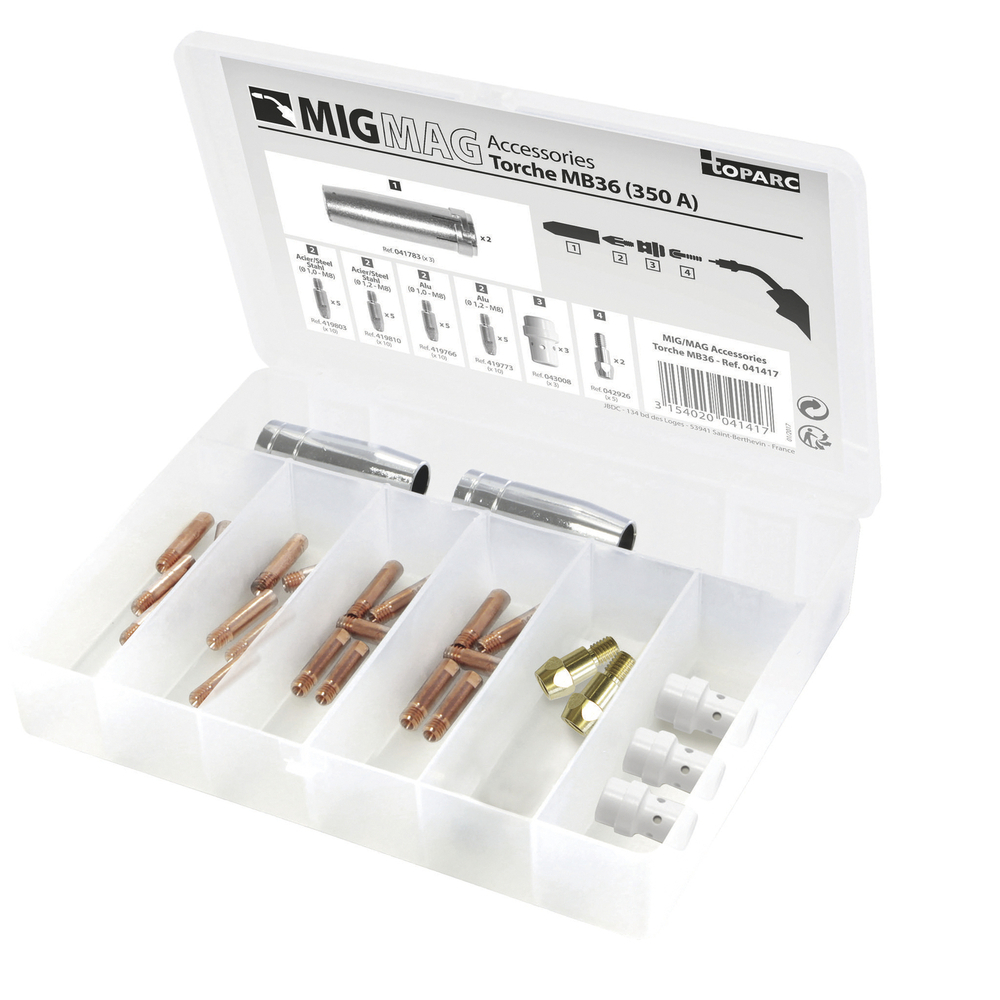 COFFRET TORCHE MB36 - MIG 350 A - GYS - 041417