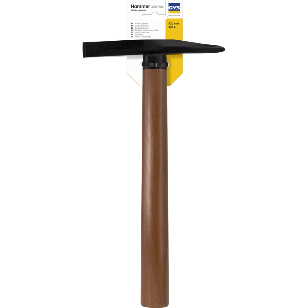 MARTEAU A PIQUER PRO 290mm / 465g - manche bois - GYS - 044135