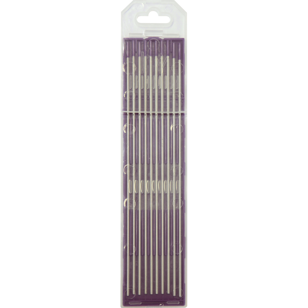 10 ÉLECTRODES TUNGSTENE E3 Ø2,0 - LILAS - AC/DC - GYS - 046764