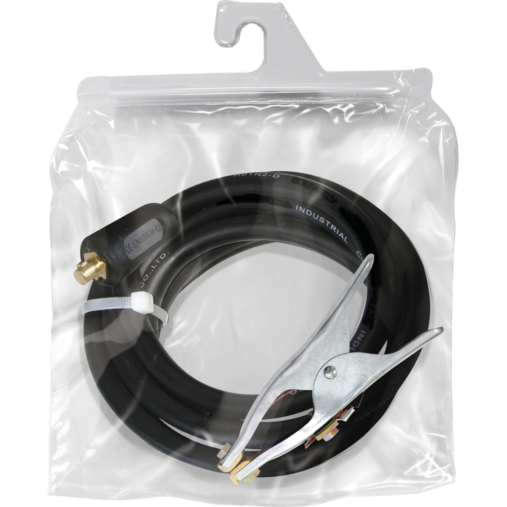 CÂBLE DE MASSE 400A - 50mm² - 4m - CONNECT. 35/50mm² - Pince tresse - GYS - 047853