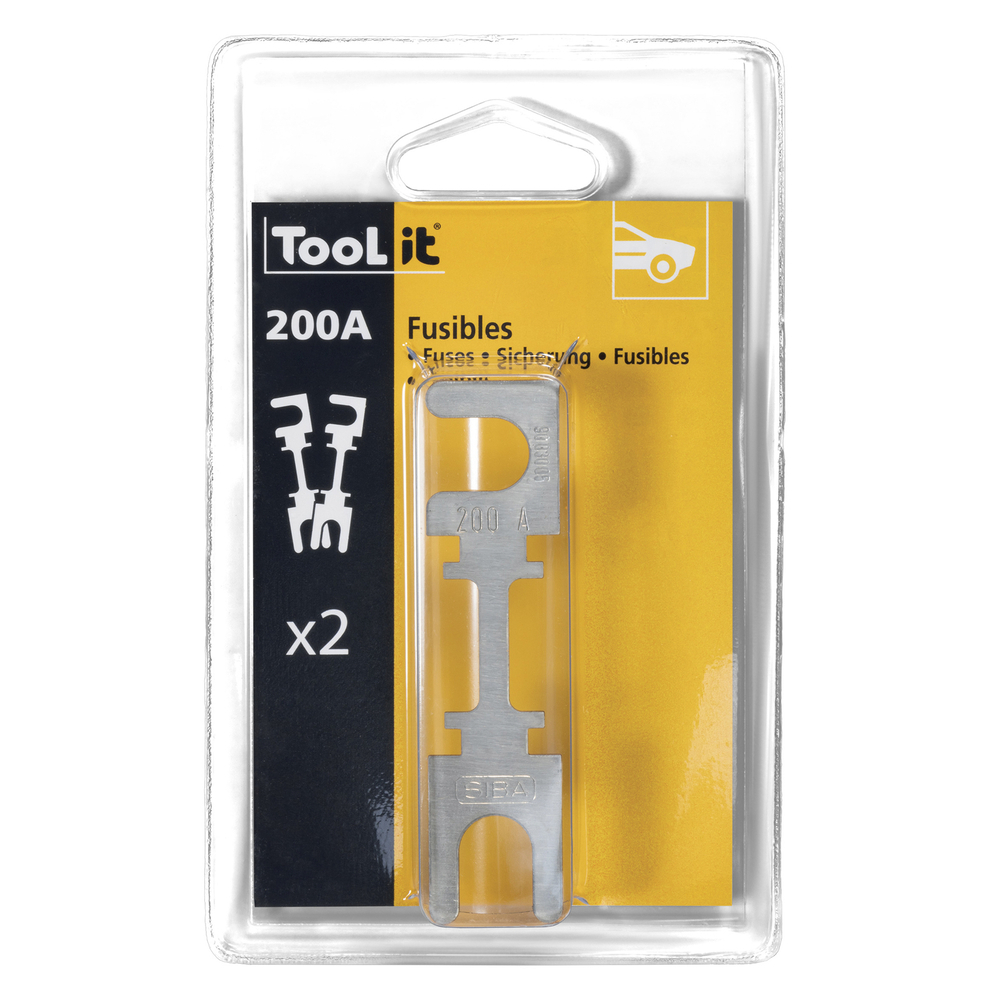KIT 2 FUSIBLES 200A / STARTIUM/DIAG-STARTIUM/PROSTART/NEOSTART/GYSTART - GYS - 054547
