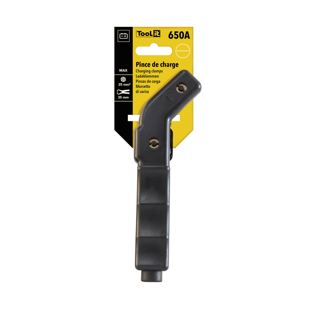 PINCE ISOLÉE COURBÉE 650A NOIRE - Cartonnette - GYS - 055544