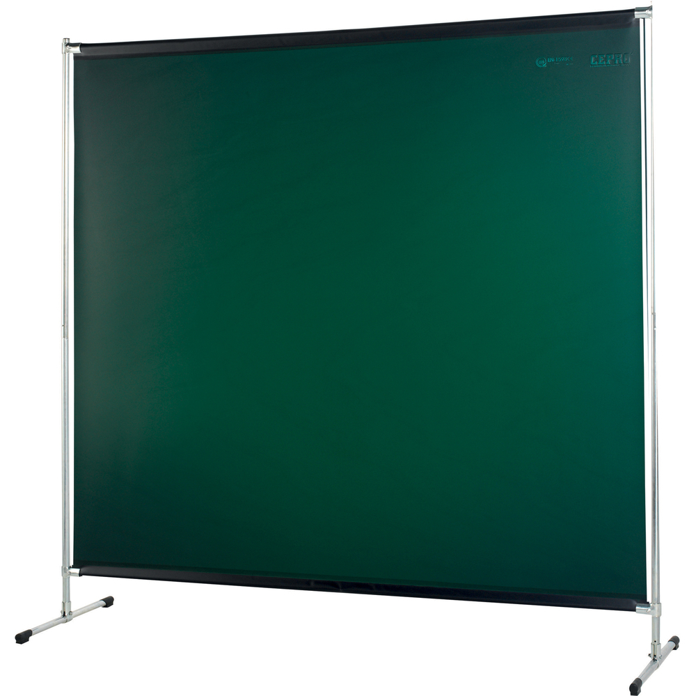 ÉCRAN DE PROTECTION OPTI 200.G - VERT T9 2x2m SUR ARMATURE - GYS - 060463