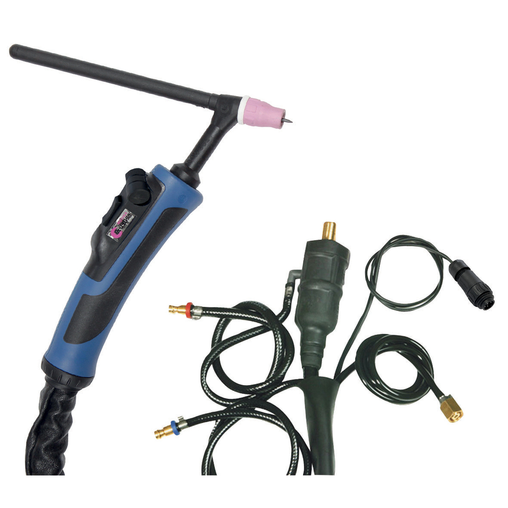 TORCHE TIG ABITIG 450W P - LIQUIDE - 8m - CONNECT. 35/50 + AMPH. 7pts - GYS - 060760